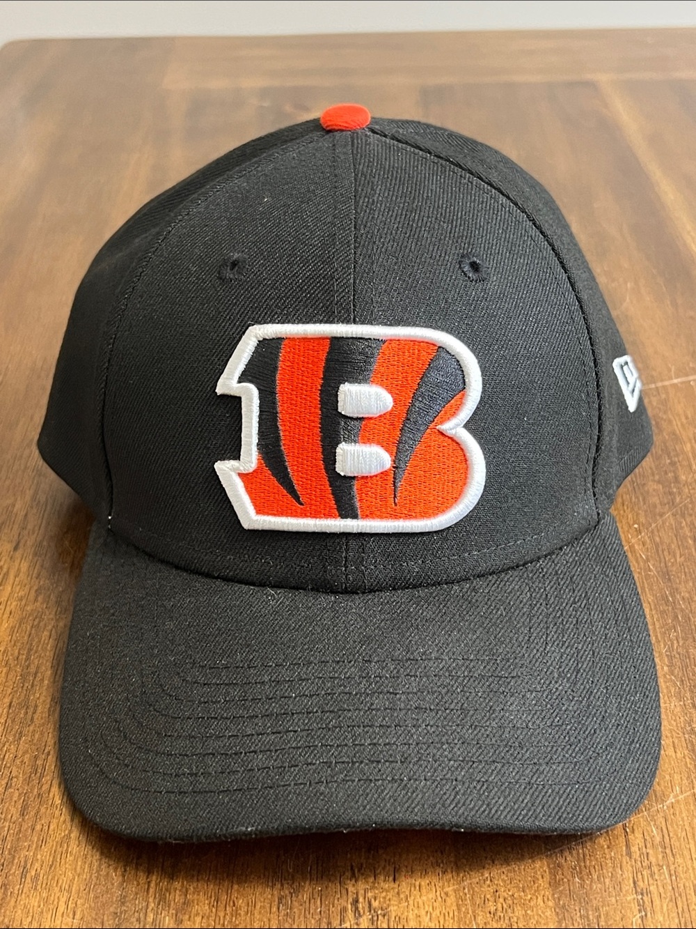 Cincinnati Bengals NFL New Era Black and Orange Strapback Cap - Picture 2 of 10